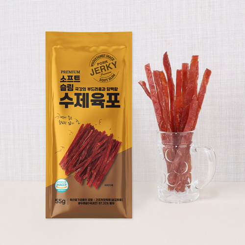 소프트슬림 수제육포55g 3봉